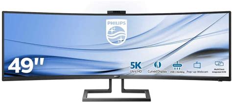 Philips 499P9H Review: 49" 5K Ultra HD Curved Monitor - Toms Trusted Reviews