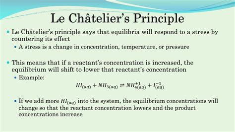 PPT - Le Châtelier’s Principle PowerPoint Presentation, free download - ID:2745852