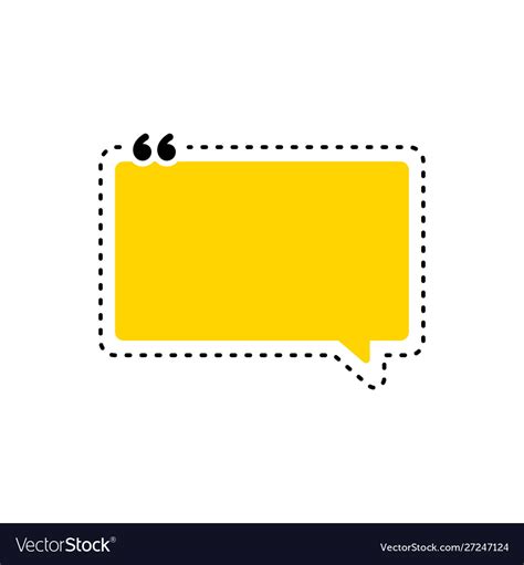 Quote box frame big set texting boxes Royalty Free Vector