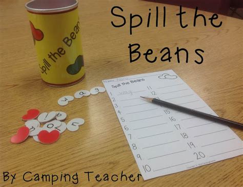 CampingTeacher: Spill the Beans