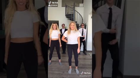 Rebecca and Maddie with the the agents doing a tiktok - YouTube