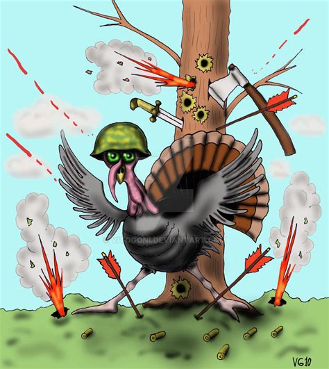 Thanksgiving turkey cartoon by Vitogoni on DeviantArt