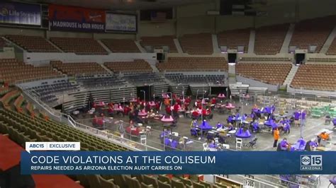 Code violations at the Arizona Veterans Memorial Coliseum during ...