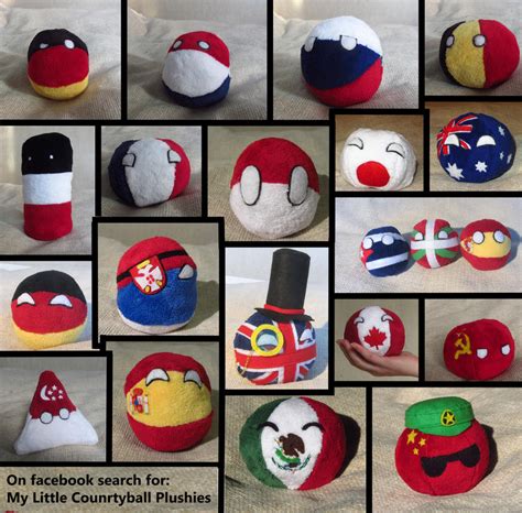 Montage of my Countryball plushies by Spark-Strudel on DeviantArt