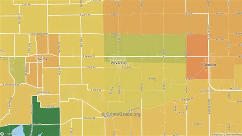 The Safest and Most Dangerous Places in Parker City, IN: Crime Maps and Statistics | CrimeGrade.org