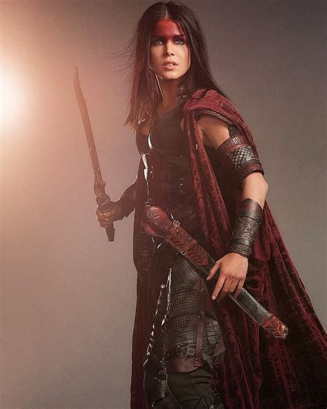 T h e 1 0 0 👑 (@bellamyblakefrance) en Instagram: "New promotional picture of Octavia from ...