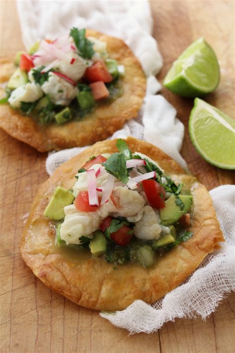 Ceviche Tostadas - Dinner With Julie