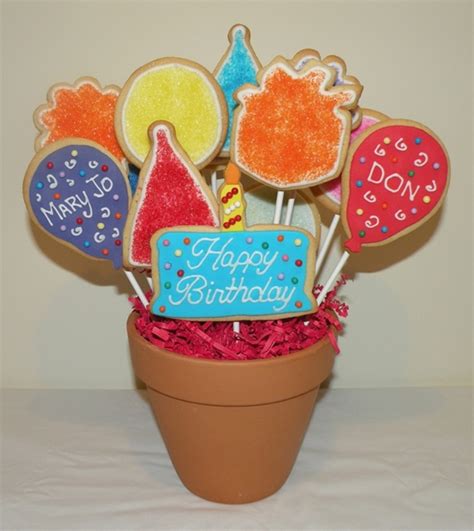 Birthday Cookie Bouquet - CakeCentral.com