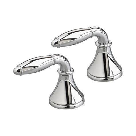 American Standard Iris Polished Chrome Lever Faucet or Tub/Shower Handles in the Bathroom Sink ...