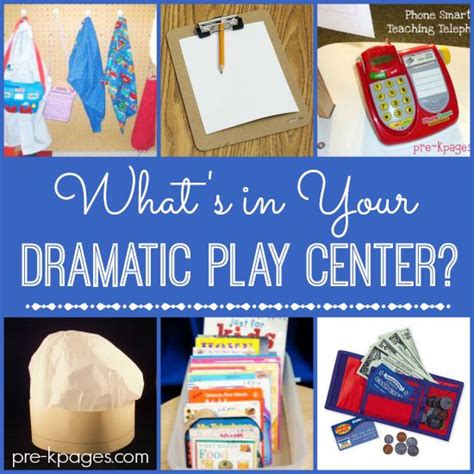 Dramatic Play Center Materials Preschool Centers, Teaching Preschool ...