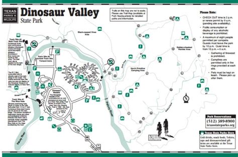 Dinosaur Valley State Park Map – Verjaardag Vrouw 2020