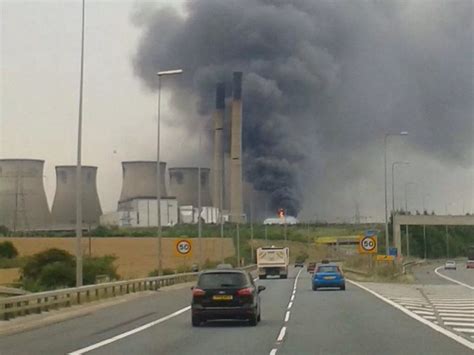 Ferrybridge Power Station Fire - Mirror Online