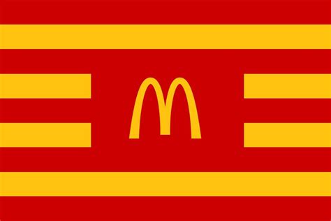 Flag of the McDonald's Empire by GUILHERMEALMEIDA095 on DeviantArt