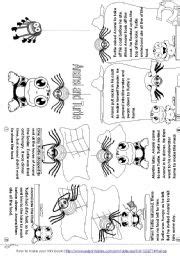 Anansi and Turtle [BW] (mini_book) - ESL worksheet by DedicatedTeacher