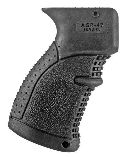 FAB Defense FXAGR47B AGR-47 Ergonomic Pistol Grip Made of Polymer with Black Rubber Overmold ...