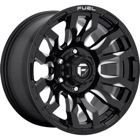 FUEL OFFROAD BLITZ GLOSS BLACK MILLED Wheel Range | Modkingz Australia