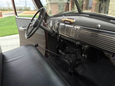 1949 Chevy Pickup Interior