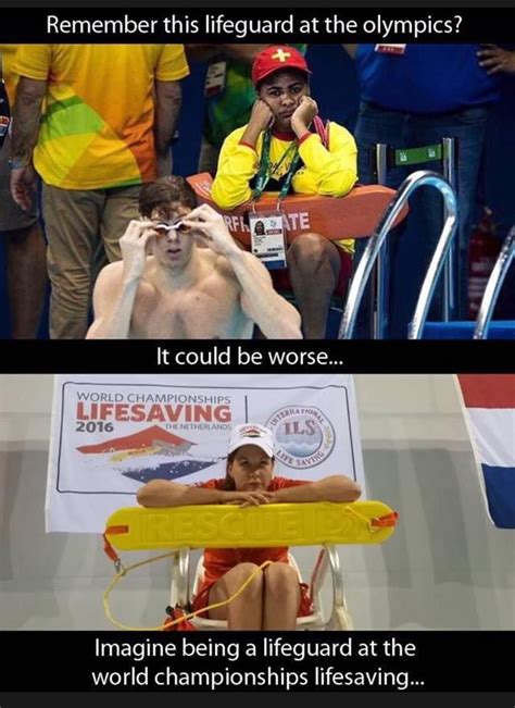 Remember the lifeguard at the Olympics? ... #funny #funnyPicture #FunnyText #funnyVideo # ...