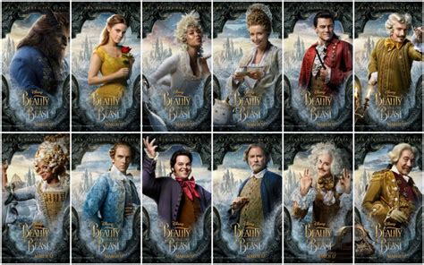 Motion Posters for Disney's live action version of Beauty and the Beast