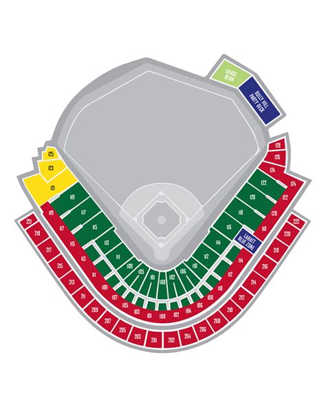 Coca Cola Field Seating Chart