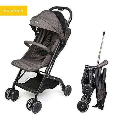 Amzdeal Airplane Lightweight Stroller Portable Travel Stroller with ...