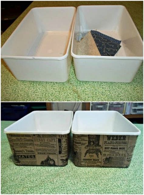 60 Plastic Bin and Drawer Decorating Ideas to Beautify Your Home | Storage bins diy, Decorate ...