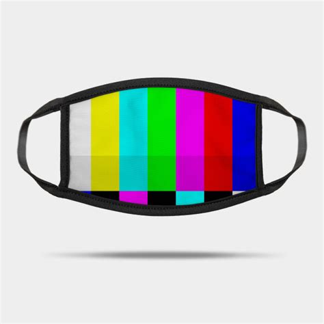 TV color test bars - Bars - Mask | TeePublic