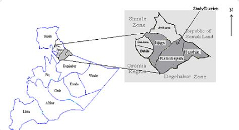 Map of Jig-Jiga zone. | Download Scientific Diagram