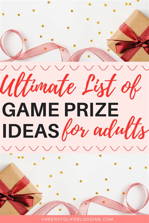 Ultimate List of Game Prize Ideas for Adults | Christmas party prizes, Game prizes, Fun ...