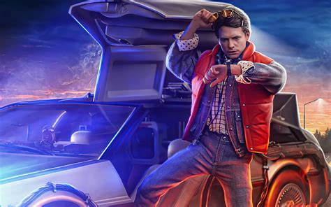 1280x800 Back To The Future Marty Poster 720P ,HD 4k Wallpapers,Images ...