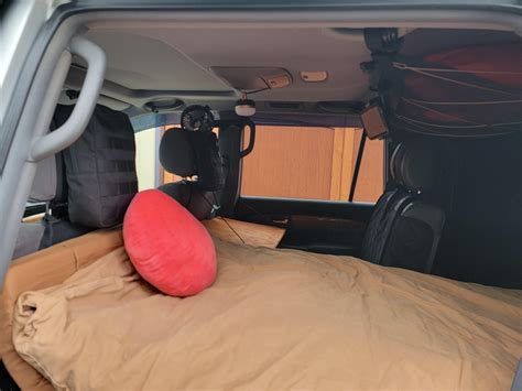 Completed solo interior sleeping setup GX470 : r/GXOR