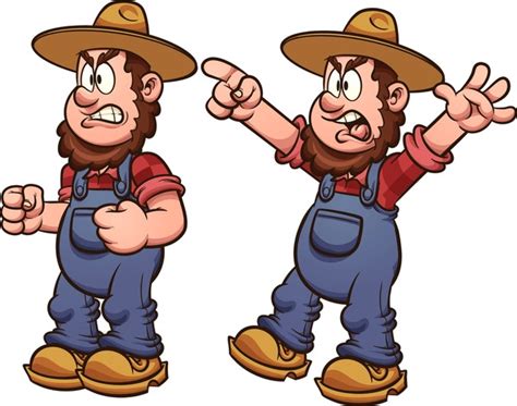 903 Angry Farmer Cartoon Images, Stock Photos, 3D objects, & Vectors | Shutterstock