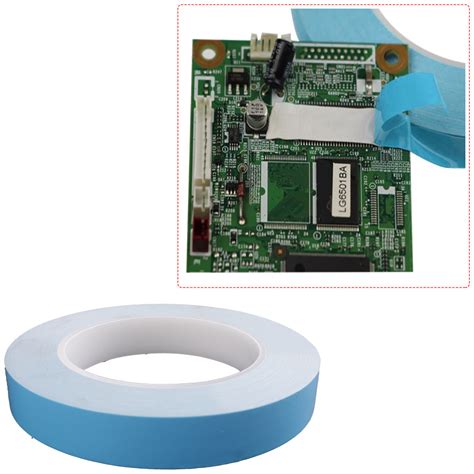 Double sided Thermal Adhesive Tape for LED CPU GPU Heatsink 0.2mm X 25 ...