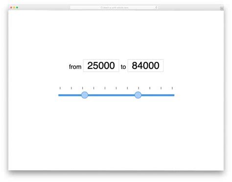37 Interactive Range Slider CSS Designs To Quickly Explore Contents