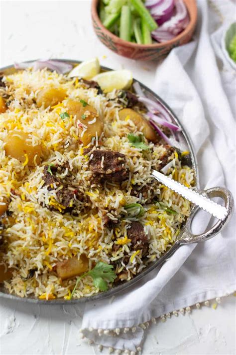 Easy Beef Biryani - Instant Pot Masala - Flour & Spice