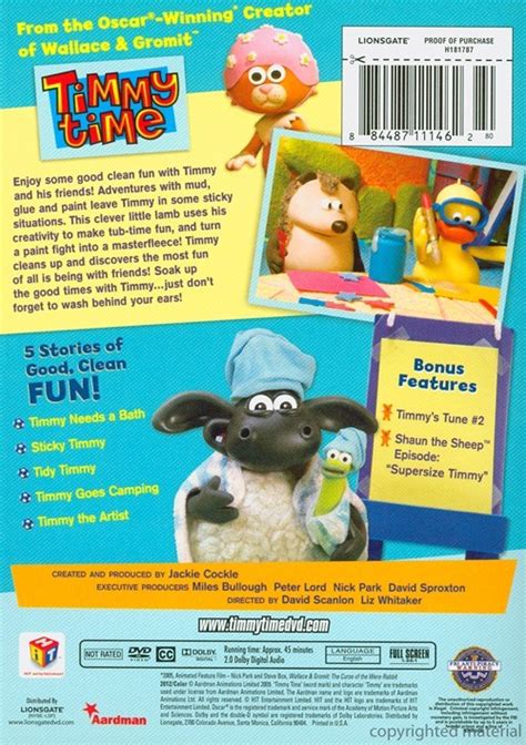 Timmy Time: Timmy Needs A Bath (DVD 2005) | DVD Empire