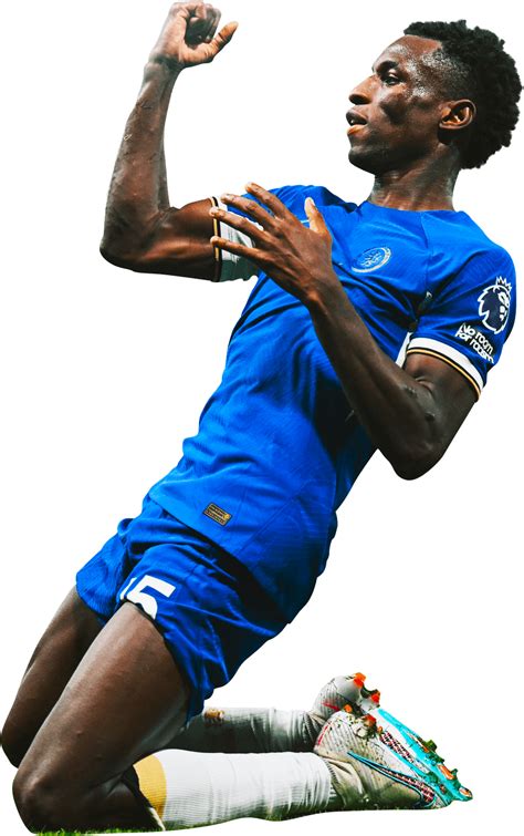 Nicolas Jackson Chelsea football render - FootyRenders