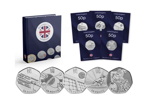 Olympic 50p Coin Collection 29 Coins - Circulated – British Coin Company