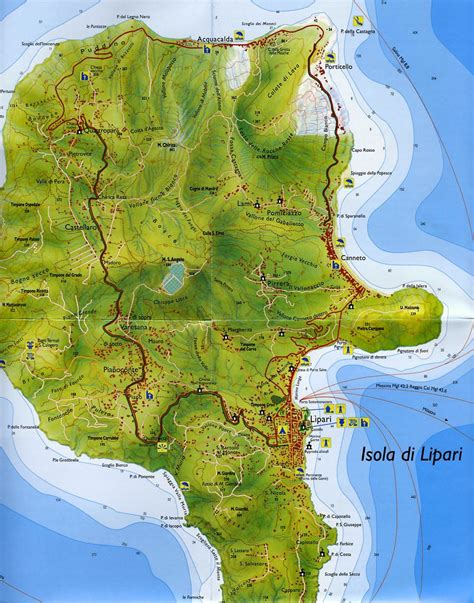 Large Lipari Island Maps for Free Download and Print | High-Resolution and Detailed Maps