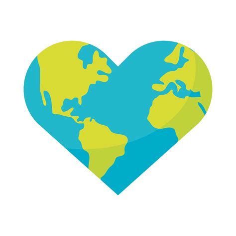 Earth Heart Vector Art, Icons, and Graphics for Free Download