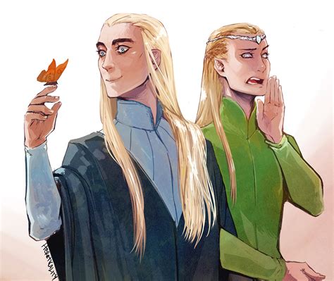 Thranduil and Legolas fan art - Komitet Obrony Thranduila Fan Art (36728601) - Fanpop