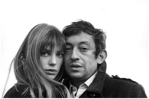 Serge Gainsbourg and Jane Birkin by Jean d'Hugues, 1969 Serge ...