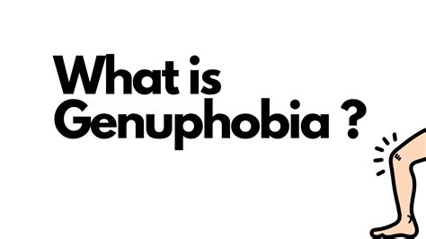 What is Genuphobia & how can you solve it? - YouTube