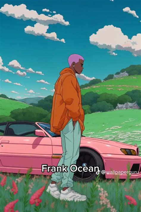 Saw this anime Frank on TikTok (credit - u/wallpaperguru) : r/FrankOcean