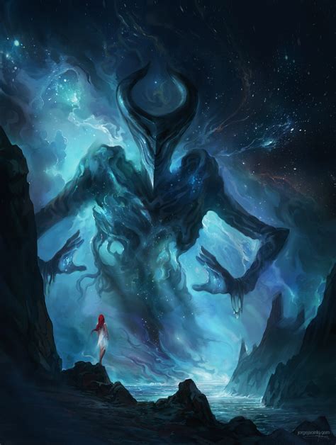 ArtStation - Eldritch God, Jorge Jacinto | Fantasy creatures art, Dark ...