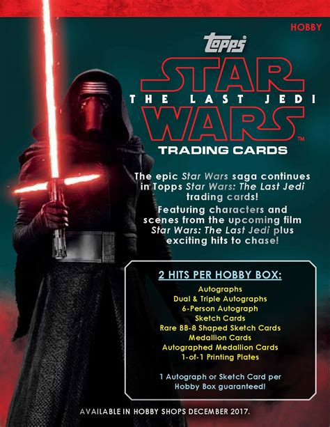 2017 Topps Star Wars Episode VIII - The Last Jedi Trading Cards