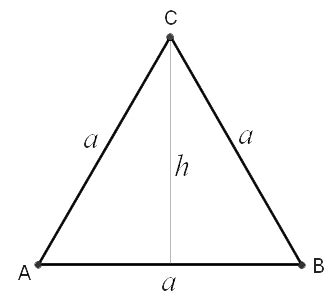 Equilateral Triangle Calculator - Shows All Steps