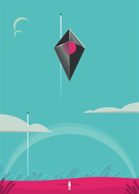 No Man’s Sky Another short animation based on the amazing box art for this game :) Cool Poster ...