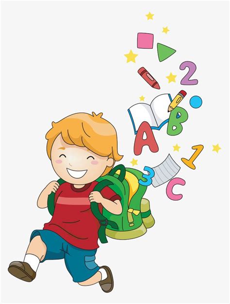 School Child Cartoon Clip Art - Children School Clip Art Png - 763x1000 PNG Download - PNGkit