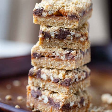 Caramel Chocolate Bars Recipe - Dinner, then Dessert